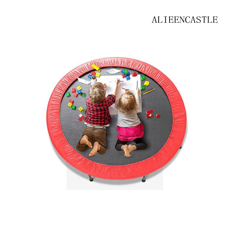 ALIEENCASTLE Trampoline Outdoor Indoor Jump Trampoline Bounce Exercise Bouncer PVC Spring Cover Padding for Kids and Adults