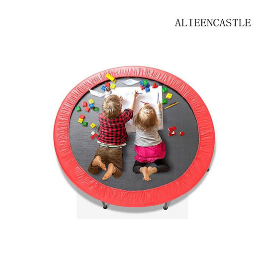 ALIEENCASTLE Trampoline Outdoor Indoor Jump Trampoline Bounce Exercise Bouncer PVC Spring Cover Padding for Kids and Adults