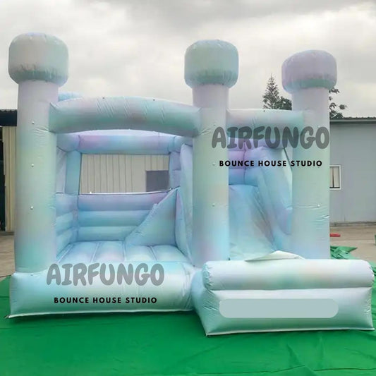 Bounce House With Slide Kids Inflatable Bouncy Castle