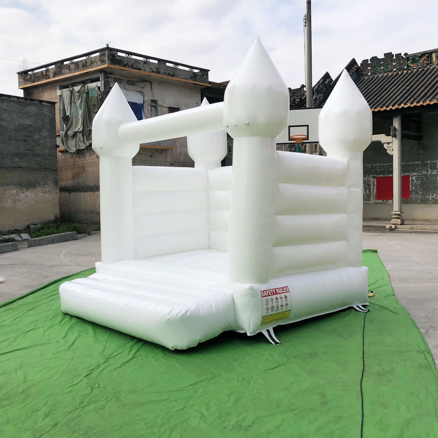 10/13/15FT White Bounce House Inflatable For Sale With Free Shipping