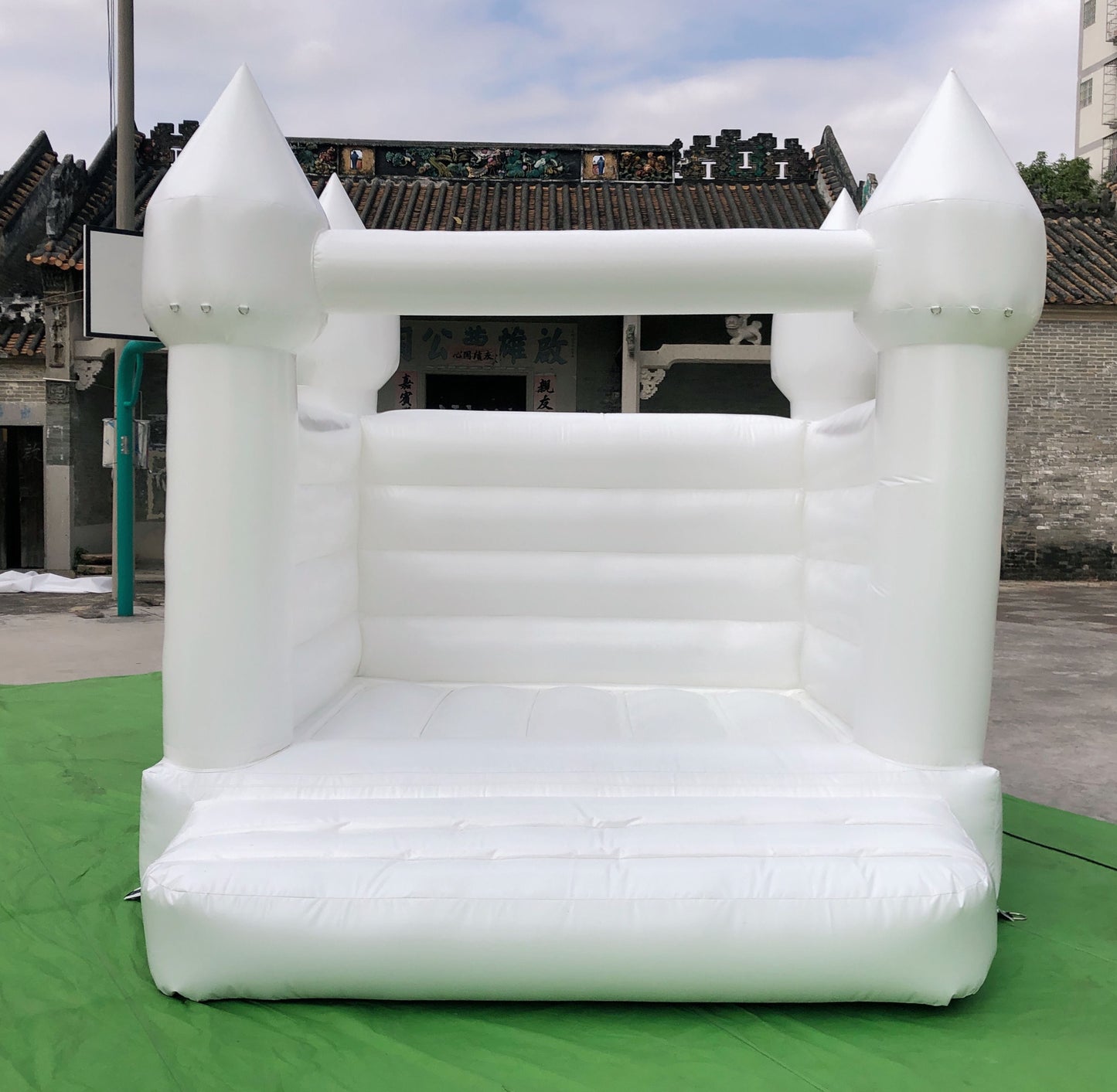 10/13/15FT White Bounce House Inflatable For Sale With Free Shipping