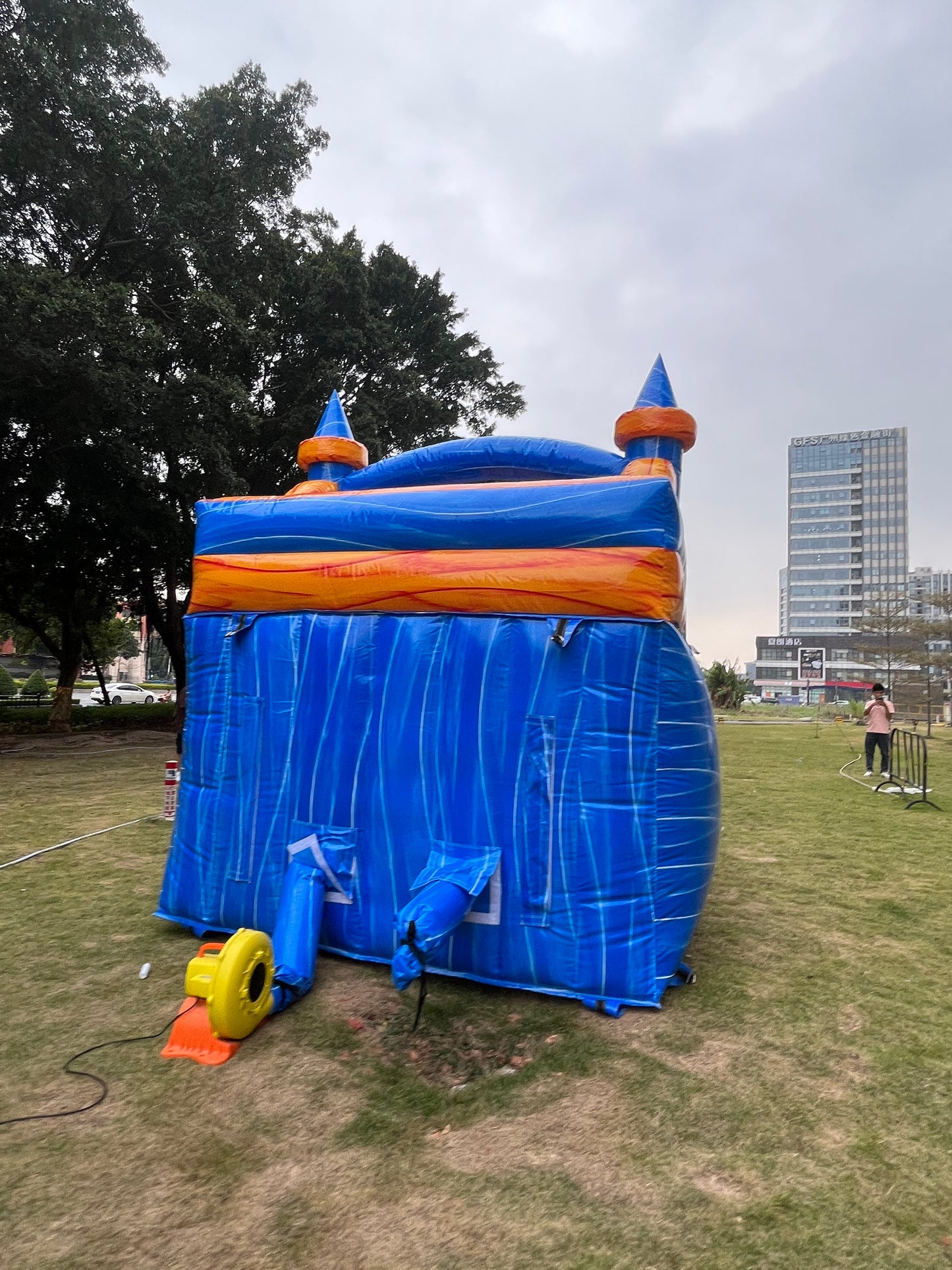 20x13ft Commercial Grade Inflatable Water Slide with Splash Pool