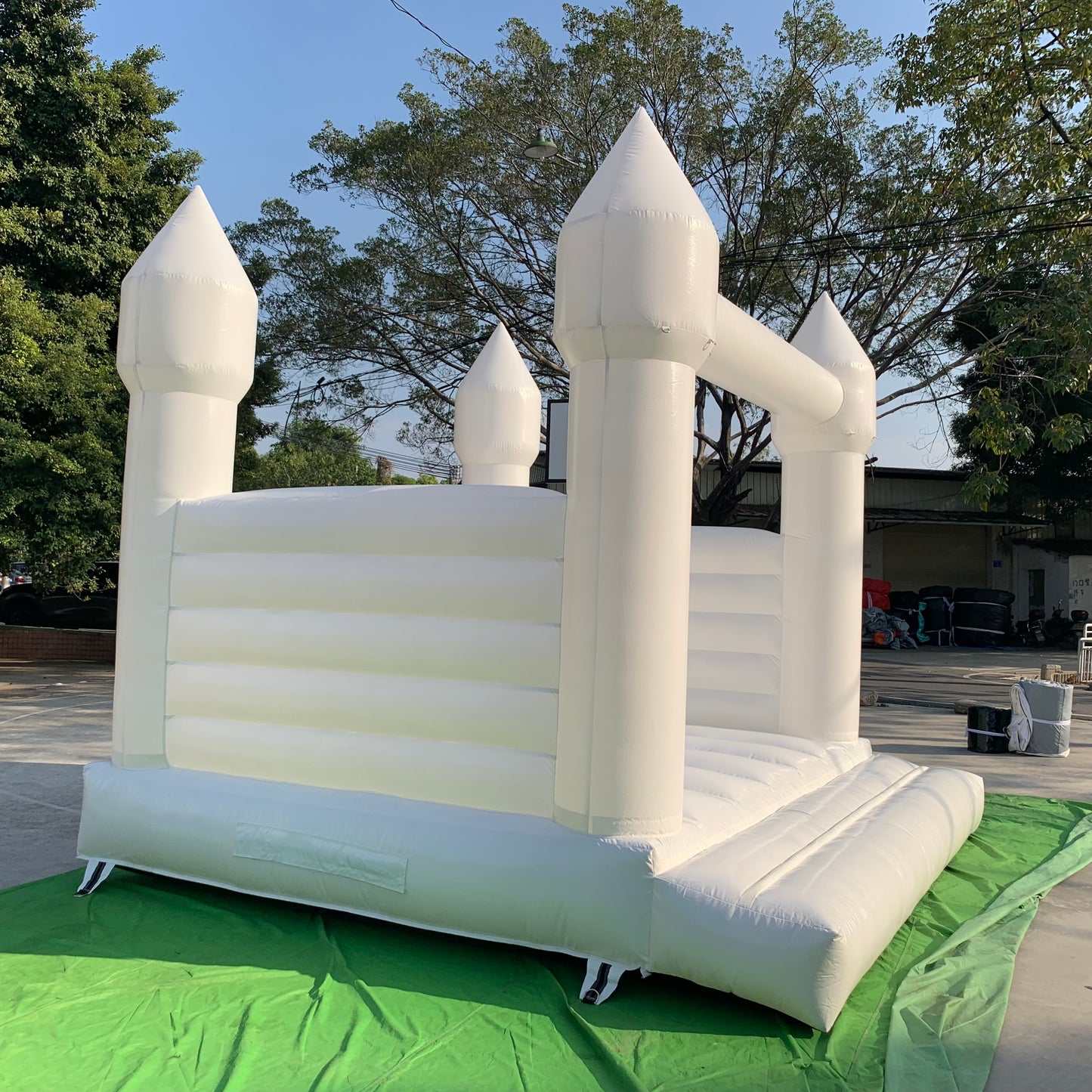 10/13/15FT White Bounce House Inflatable For Sale With Free Shipping