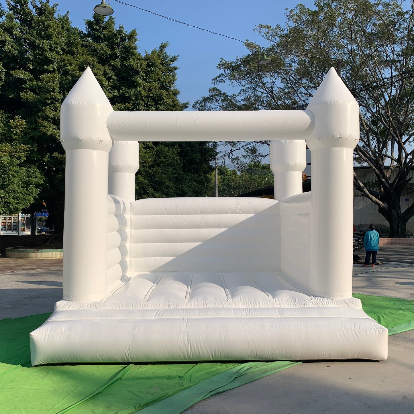 10/13/15FT White Bounce House Inflatable For Sale With Free Shipping