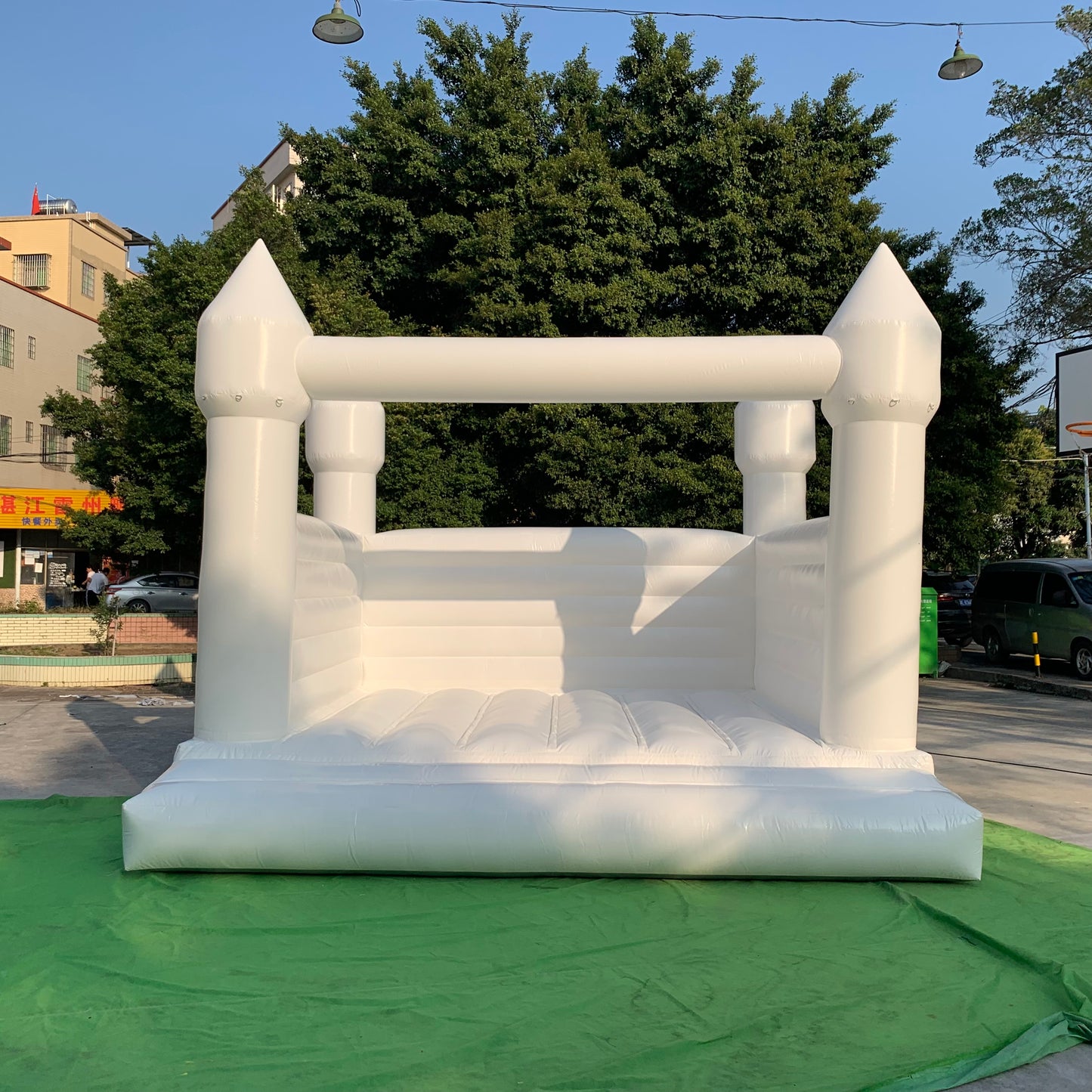 10/13/15FT White Bounce House Inflatable For Sale With Free Shipping