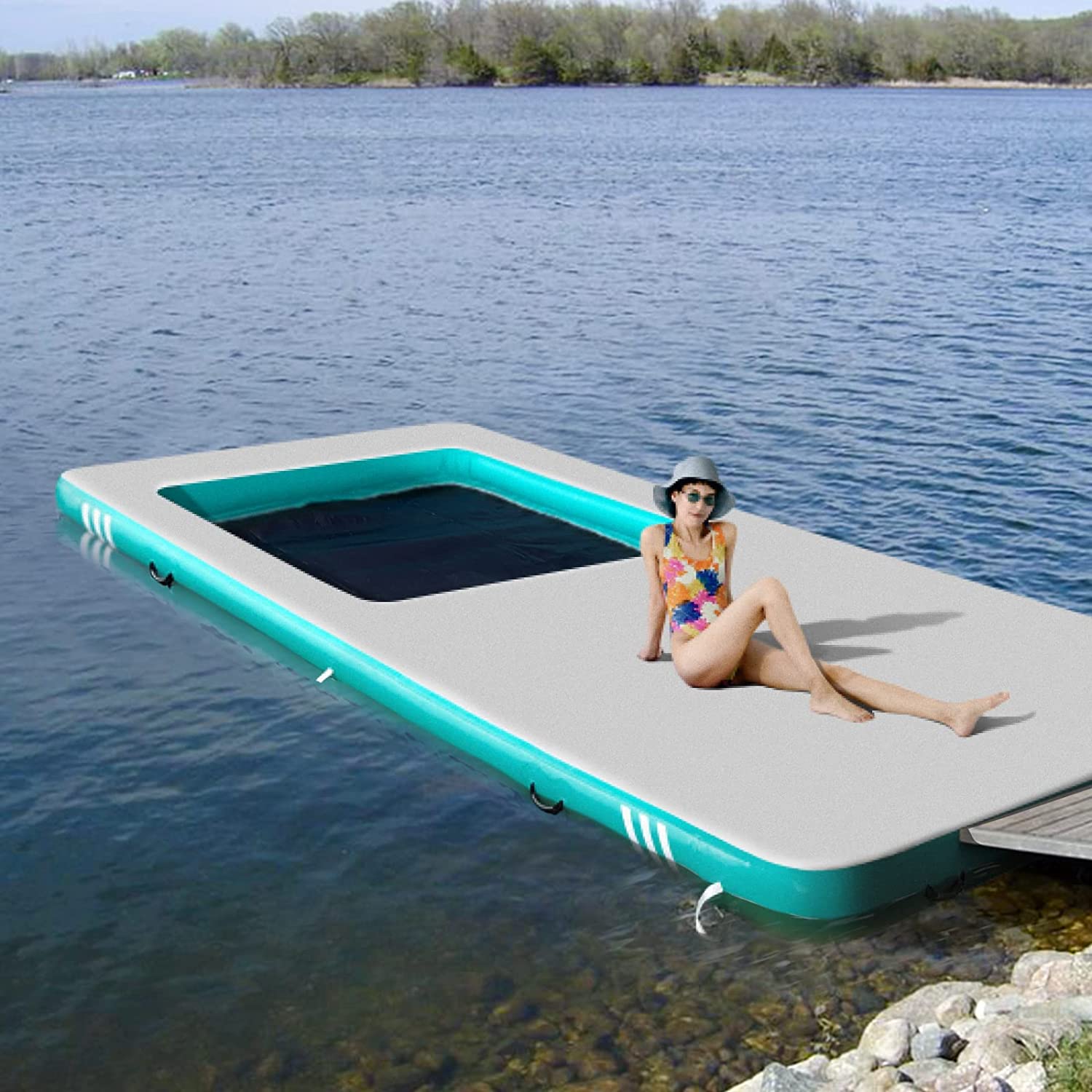 Luxury Inflatable Platform Dock