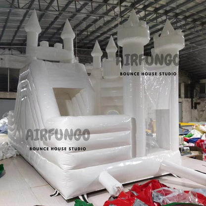 White Castle Bounce House Combo Inflatable Jumping House For Sale