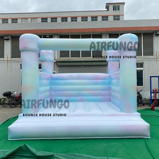 Kids Jumper Bouncing Castle Inflatable Tie-dye Bounce House