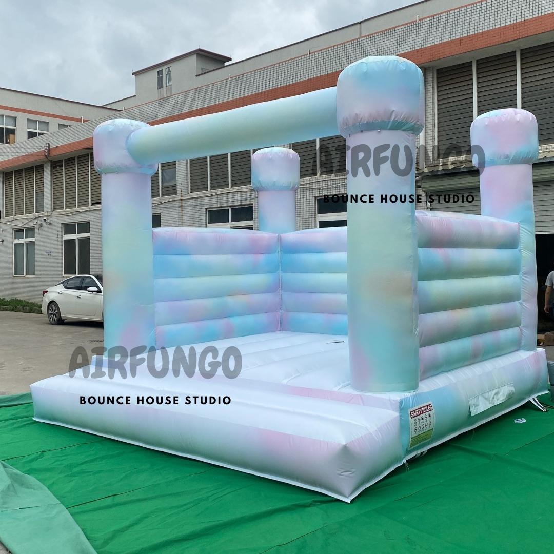 Kids Jumper Bouncing Castle Inflatable Tie-dye Bounce House