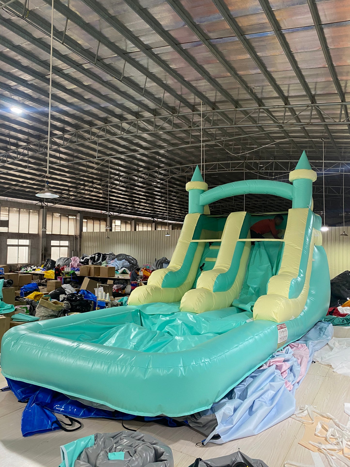 20x13ft Modern Inflatable water slide bounce house for party/birthday