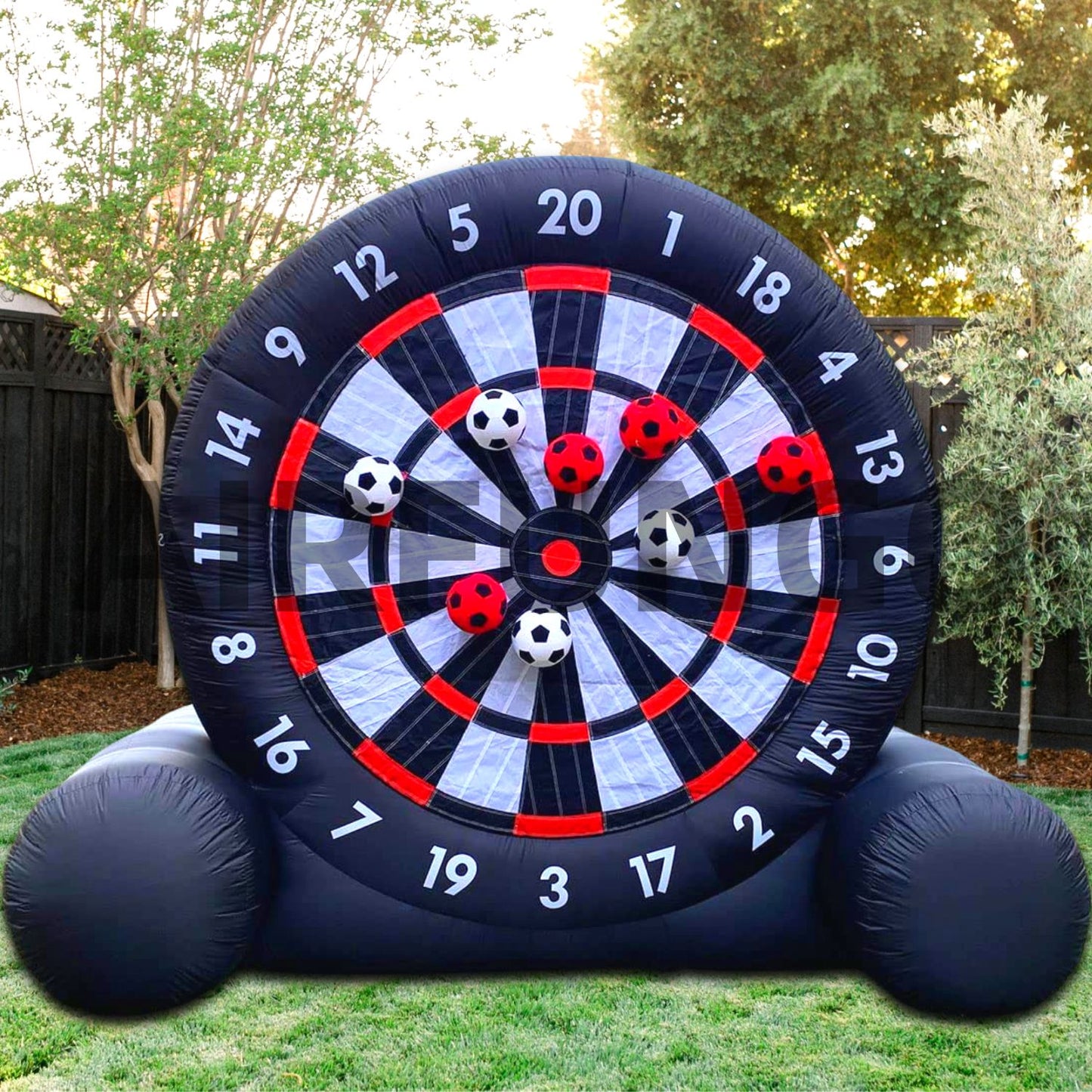 Giant Outdoor Inflatable Soccer Darts Board