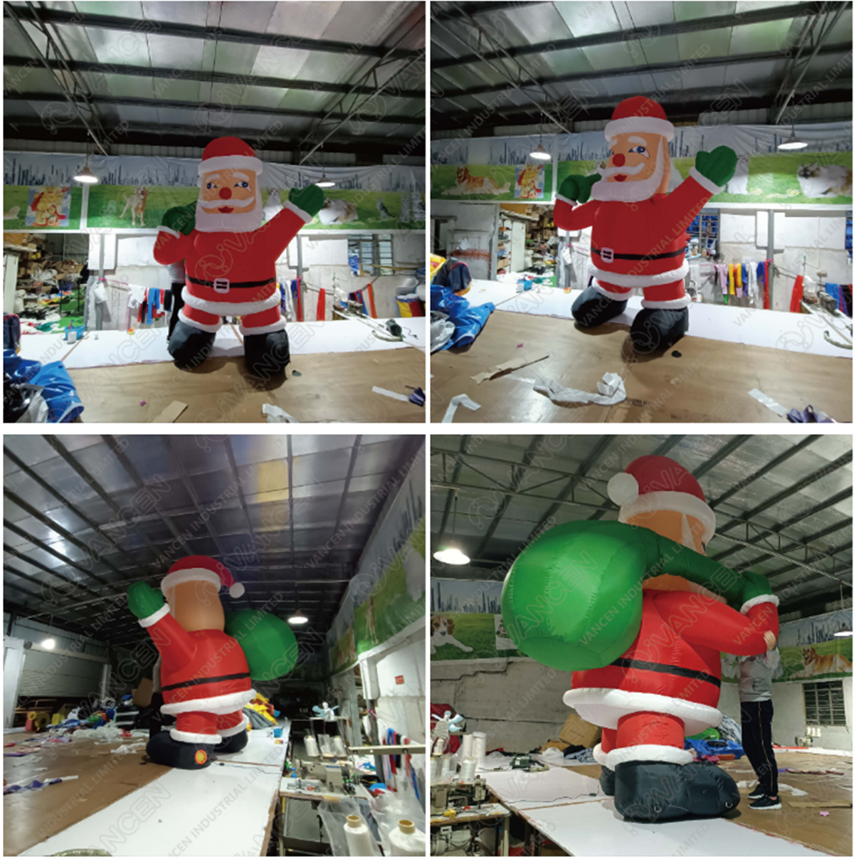 Giant 26Ft Inflatable Santa Claus Christmas