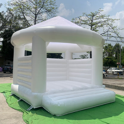 13ft BOHO White Bounce House