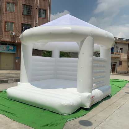 13ft BOHO White Bounce House