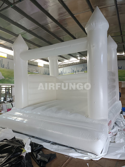 White Bounce House For Parties/baby shower