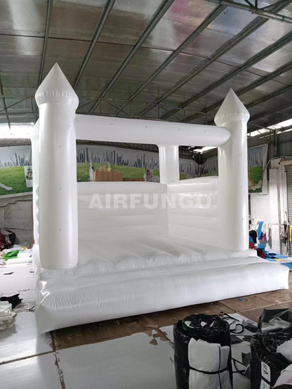 White Bounce House For Parties/baby shower
