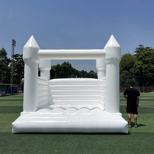 White Bounce House Inflatable For Sale