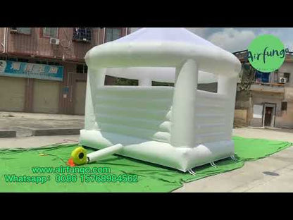 13ft BOHO White Bounce House